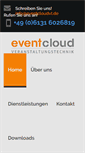 Mobile Screenshot of eventcloudvt.de